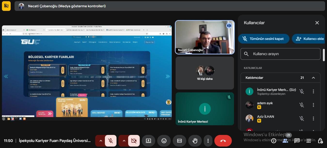 Fuar Çalışmalarına Devam Ediliyor